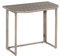 gartenmoebel-einkauf Balkon Klapptisch Bregenz 90x50cm, Stahlgestell + Polyrattan Geflecht grau-beige