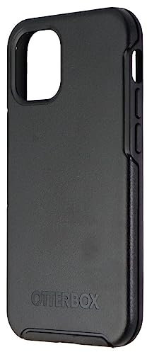 OtterBox Symmetry Case for iPhone 12 mini, Shockproof, Drop proof, Protective Thin Case, 3x Tested to Military Standard, Antimicrobial Protection, Black