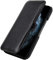 STILGUT Book Case kompatibel mit iPhone 12 Pro Max (6.7“) Hülle aus Leder mit Clip-Verschluss, Klapphülle, Handyhülle, Lederhülle Schwarz