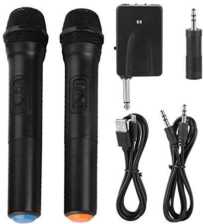 Mikrofon, tragbares Mikrofon, drahtloses UKW-Handmikrofon, Unterrichten von Mikrofonen Live-Performances-Mikrofone für Karaoke-Geschäftstreffen