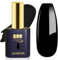 YTD Likomey UV Gellack Nagellack Gel,15ml Klassischer Schwarz Soak Off Farbgel Nagelgel Maniküre Farbe Herbst Winter Gel Nail Polish,CS002