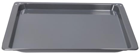 easyPART Kompatibel/Ersatz für Blaupunkt 00574910 Backblech Kuchenblech Pizzablech 465x375x26mm emailliert pyrolysefestes Backofen Herd Bosch Siemens Constructa 574910 auch Junker Junker&Ruh für Mega