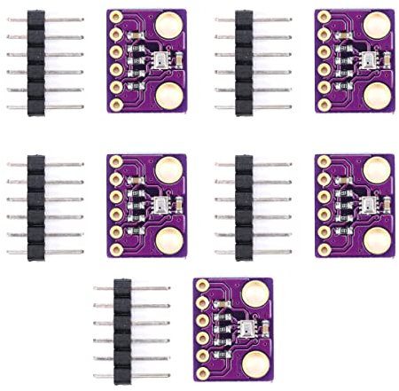 Hailege 5pcs BMP280 BMP280-3.3V Atmosphärendrucksensormodul Temperatur Barometrischer Drucksensor Ersetzen Sie hohe Präzision