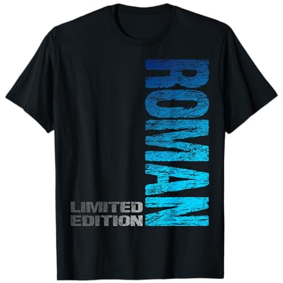 Roman Name Vorname Junge Mann Geburtstag T-Shirt
