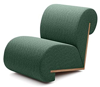 DomiMeble moderner Sessel “Mona” einzigartiges Design, Relaxsessel für Wohnzimmer Loungesessel Stuhl Polstersessel Lesesessel Ohrensessel (Catch Me 12)