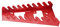 JISADER Support de Clé à Douille pour Organisateur de Clé à Panneau Perforé pour Remise à Outils