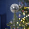 Ginger Ray Weihnachtsbaumspitze Discokugel, silberfarben, dekoratives Zubehör