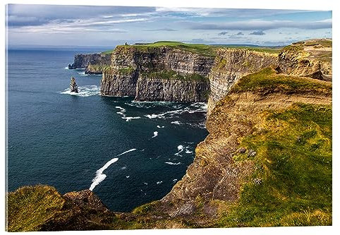 Posterlounge Irland – Klippen von Moher Acrylglasbild