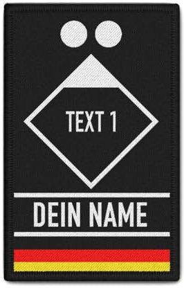 Patch personnalisé Pompiers Panneau tactique Guide de groupe #41367