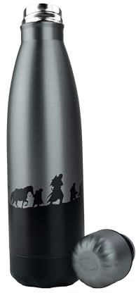 Cinereplicas Seigneur Der Herr der Ringe - Die Gefährten des Rings 500ml Edelstahl Isolierte Wasserflasche - Offizielle Lizenz
