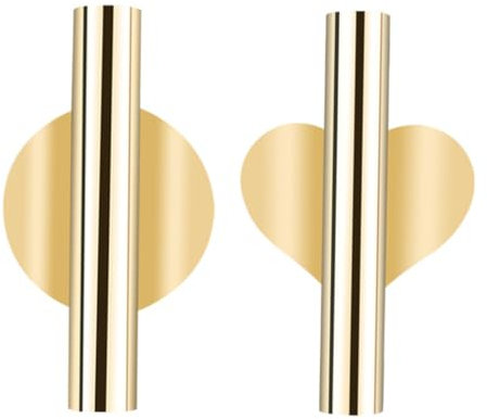 PRETYZOOM 2stücke Metall Wand Blumenröhrenvase Rohr Halter Für Home Party Dekoration Mit Frischen Blumen Oder Kunstblumen Für Esszimmer Büro Zuhause