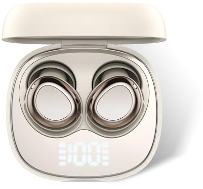 Bluetooth Kopfhörer, Kopfhörer Kabellos Bluetooth 5.4 mit 4 ENC Mikrofon, 2024 Tiefer Bass In Ear Kopfhörer Bluetooth 45Std Spielzeit mit Digitale LED-Anzeige , IPX7 Wasserdicht Ohrhörer, USB-C