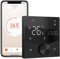 MVAVA Thermostat für Wasser Fußbodenheizung, Smart Zigbee Thermostat Kompatibel mit Alexa und Google Assistant, Raumthermostat Kompatibel mit Tuya Smart Life App Fernbedienung, Schwarz