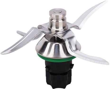 Lame de Rechange pour Vorwerk Thermomix Bimby TM5 et TM6, Couteau Lame de Rechange agitateur en acier inoxydable avec anneau d'étanchéité