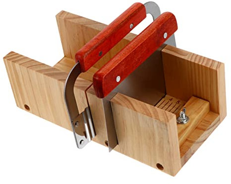 GRADENEVE Holzseifenschneidewerkzeug Doppelschlitz-seifenschneider Sicher Für Handgemachte Seifenpralinen
