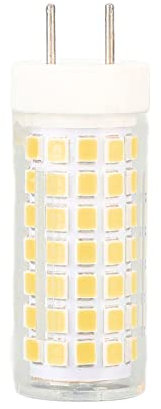 GRCFUMO Lampadina a LED G8, Lampadine per microonde in materiale ceramico, Luce stabile per cucina sopra il fornello Sostituisci le lampadine tradizionali per microonde da 70 W (Luce calda)