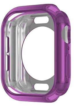 GANGANPRO Hard PC Bumper Case für Apple Watch Series 10 42mm, ultradünner Schutzrahmen [KEIN Displayschutz] für iWatch-Zubehör 42mm – Lila
