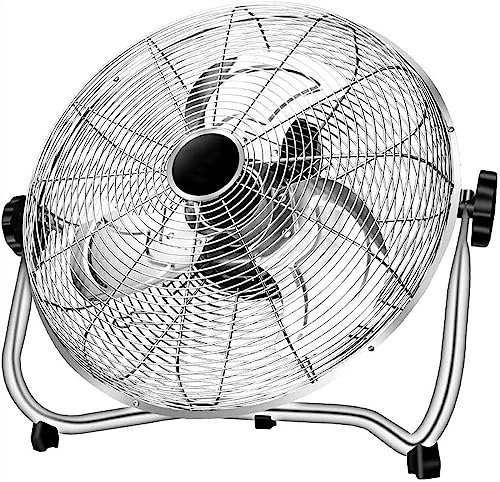 SFNIOKFG Adjustable Floor Fan, Floor Wall Fan, High Velocity Cold Air Circulator, High Velocity Heavy Duty Floor Fan, for Industrial, Commercial, Residential, And Greenhouse Use (Size : 16 inch)