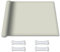 Voile D Ombrage Abri de Jardin 1.6 x 1.6 m Imperméable PES Protection 98% UV Filet d'ombrage pour Serre avec Le Kit de Fixation pour Patio Terrasse Extérieur Sable, Blanc cassé