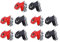 Battery Terminal Clamps Brass Galvanized Quick Release Connector Wiring 5 Pairs for Vehicle