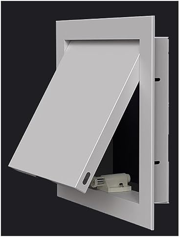 Magnetic Access Panel Cover for Drywall, Secure and Durable Metal Access Doors for Electrical and Trap Covers