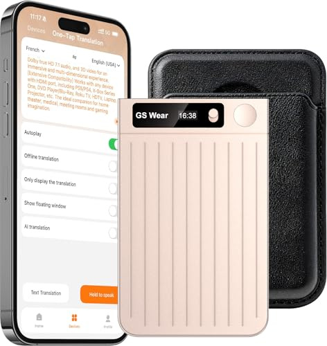AI Digital Voice Recorder, 64 GB Recording Device with ChatGPT 4o for Transcribing and Summarizing for 120 Languages,Summarizing with AI, Digital Audio Recorder Voice Recorder