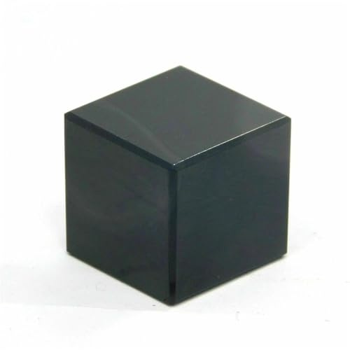 FQHIDMOMX 1pc 10cm Obsidian Quadrat Quarz Kristall Grob Poliert Würfel Stein