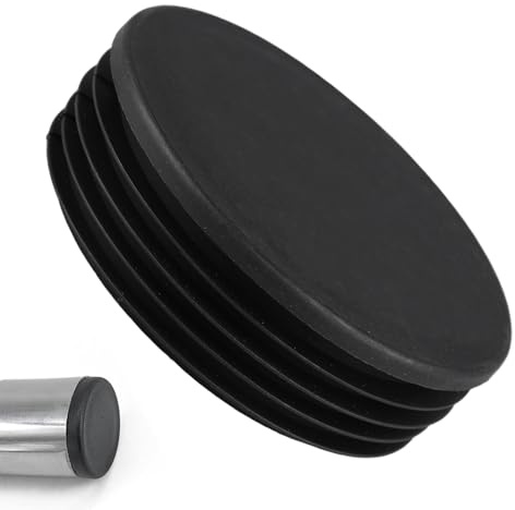 110MM 4 Blanking Cap Soil Waste Pipe Cap Tubing Plug Post End Caps | for Underground Drain End Pipe Chair Cover Fence Furniture Railing Round Plastic Push Fit Blanking Plug Heavy Duty Design