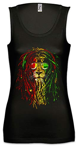 Urban Backwoods Rastafari Lion I Damen Frauen Tank Top Shirt