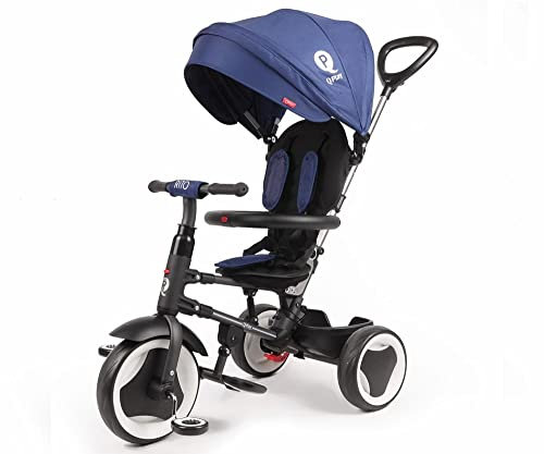 Qplay Rito Blue blau Dreirad dreirädrig 10 bis 36 Monate wächst mit Kleinkind