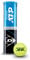 Dunlop Tennisball ATP Official – für Sand, Hartplatz & Rasen (1x4er Dose)