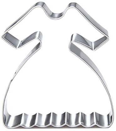 ZDYWY Formine per biscotti a forma di gonna a tubo