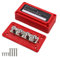 T Tocas 12V- 48V CC Caja de barra colectora de bloque de distribución de energía de alta resistencia (300 Amp, 4 pernos de terminal M10, carcasa roja)