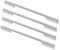 Unifizz ALnuminum Alloy Modern Style Cabinet Door Handle Pull, 320mm Modern Style Sliding Door Pull,Pull,Desk Drawer, Cabinet Pull,Bright Chrome, 4 pcs