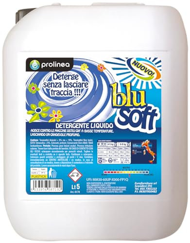 BLU SOFT DETERGENTE - Detergente liquido (5 litri)