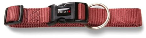 Wolters Halsband Professional extra-breit, Farbe:rost rot, Größe:L 40-55 cm x 20 mm