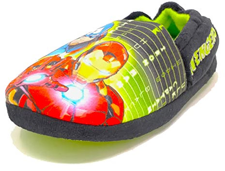 Avengers Boys Slippers/House Shoes (uk_footwear_size_system, little_kid, numeric, medium, numeric_11)