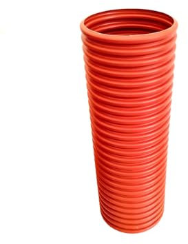 KG Steigrohr Wellrohr 1m Lang DN315 Drainagerohr Kontrollschacht Abwasser Kanalschacht Kanalrohr Sickerschacht Schachtrohr Garage Carport Fundament