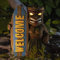 Bonwuno Tiki Statuen Outdoor Groß, Gartenstatue Willkommensschild Surfbrett Ornamente für Outdoor-Dekoration (Surfbrett)