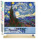 Figured'Art Peinture par Numéro Adulte Van Gogh Nuit Etoilée - Activité Manuelle Kit de Loisir Créatif DIY Numéro d'Art Complet - 40x50cm avec châssis en bois à monter