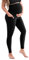 SINOPHANT Damen Umstandsleggings Hohe Taille Umstandshosen mit Taschen Blickdichte Schwangerschaftsleggings Weiche Elastische Umstandsmode Zuhause Yoga L