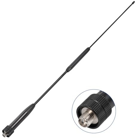 Eightwood Dual Band Radio Antenne 144/430 MHz Amateur Radio Antenna SMA Buchse Antenne 3.5dBi für Ham Radio Baofeng UV-82 UV-5R HYT Walkie Talkie CB Funkantenne