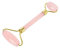 Vediknectar®Crystal Roller Pietra naturale Quarzo rosa Rullo facciale Rullo per il viso per donne Strumento per massaggio con pietra di cristallo per viso viso collo e corpo rilassante Strumenti