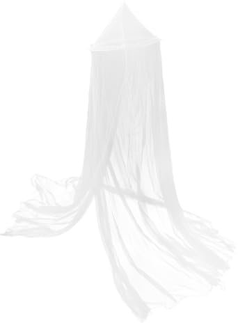 TOYANDONA Canopy Moskitonetz Für Bett Runde Form Mit Einfacher Tür Für Schlafzimmer Und Kinderzimmer Sorgt Für Ruhigen Schlaf Und Stilvolle Dekoration