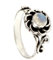 JEWELSTREZORO Regenbogenmondstein Edelstein Band Ring 925 Sterling Silber Ring Männer & Frauen Band Ring Alle Größen Band Ring Handgefertigt TSR162B_66 (21.0)