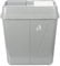 Jolie Max 100L Dual Compartment Recycling Bin - Home & Office Waste Separation System, Eco-Friendly. (Grey - Grey)