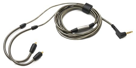 SYSTEM-S Audio Ersatz Kabel 120 cm AUX 2.5 mm Klinke für Sennheiser Kopfhörer AKG N5005 HD6XX IE 900