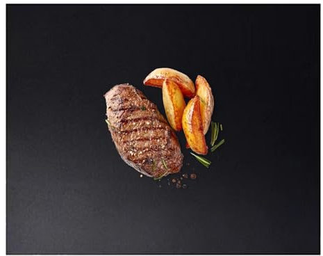 Alfombrillas de barbacoa – Alfombrillas para parrilla de barbacoa | Alfombrillas antiadherentes reutilizables | Alfombrilla antiadherente de 15.75 x 13 pulgadas reutilizable, accesorios de parrilla de