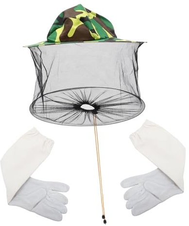 Happyyami 1 Satz Sonnenschutz-imkerhut Sonnenhüte Sonnenhut Aufkleber Sonnenbrand Schönheit Von Sonnenschutzmitteln Brille Altruistische Sonnencreme Imker Schleierhut Imkermütze Schaffell
