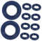 HANABASS 10Pcs Chainsaw Gasket Compatible with Stihl for Easy Maintenance and Repair Durable Oil Seal Pump Gaskets Dark Blue